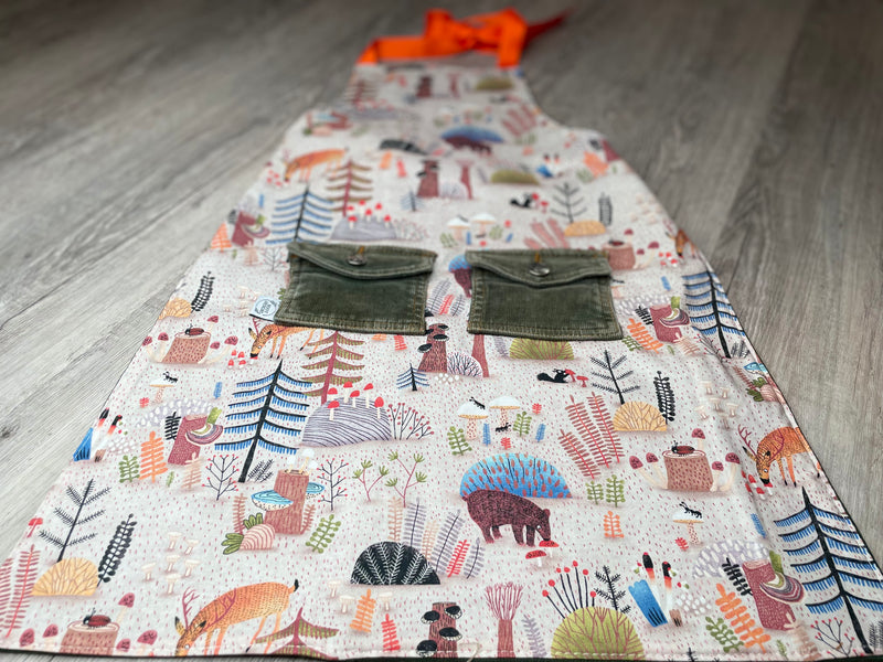 Forest Animals Apron 6-12 Years