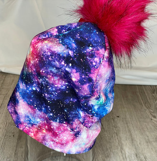 Galaxy Collection Pink, Blue & Purple Toque