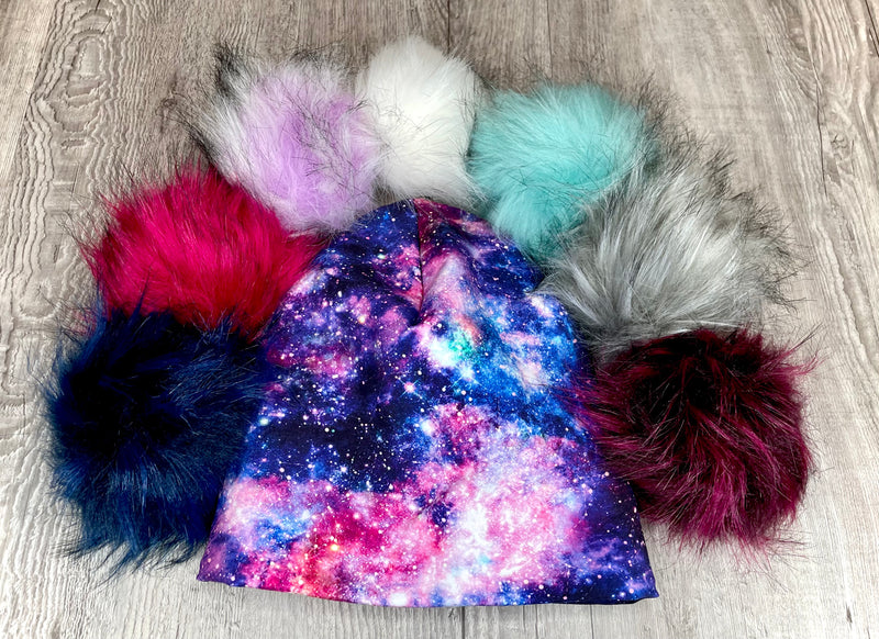 Galaxy Collection Pink, Blue & Purple Toque