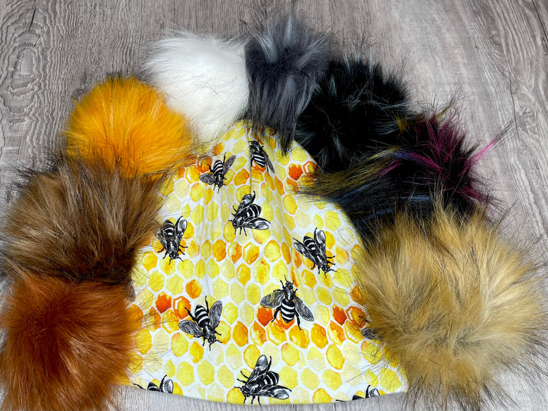 Golden Comb & Honeybee Toque