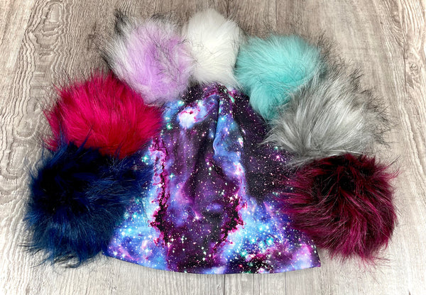 Galaxy Collection Purple & Mint Toque