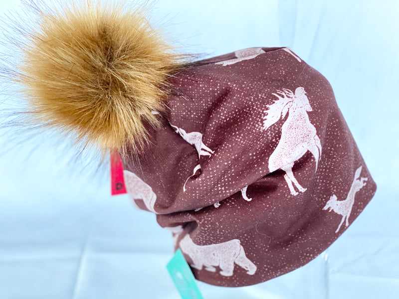 Burgundy Mountain Life Toque