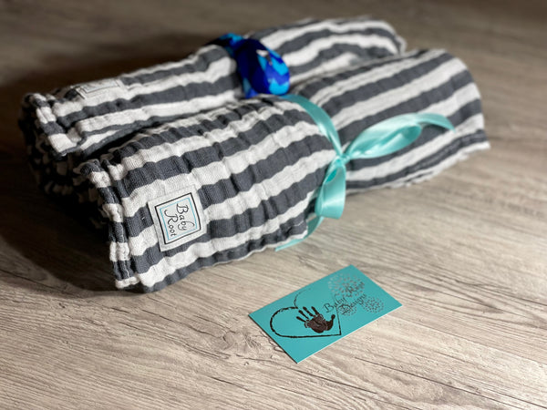 Jail Bird Muslin Swaddle Blanket