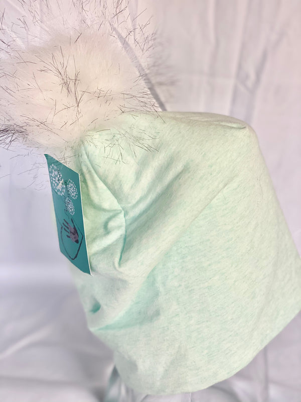 Solid Collection - Heathered Sea Mist Green Toque