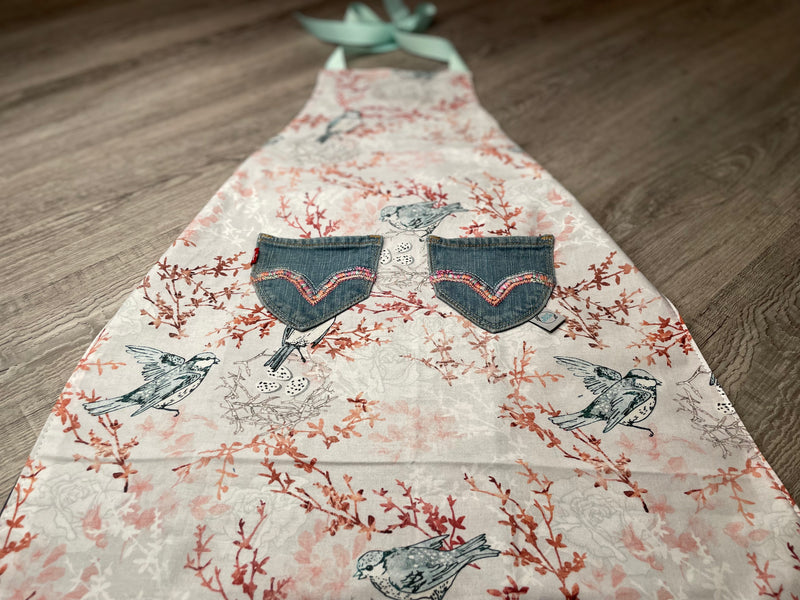 Nesting Birds Apron 6-12 Years